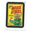 2012 Wacky Packages Series 9 - #52 - Moose Attacks