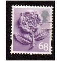 ENGLAND 68P 'TUDOR ROSE' (EN16) FINE USED (EBID...