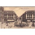 Napoli Plazza della Barso Italian Postcard(f6999)
