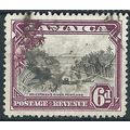 Jamaica 1932 SG113 6d Grey-Black & Purple Good/...