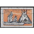 Mi 1629: 20 h. red-orange/black-violet Exhibiti...