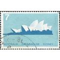 AUSTRALIA, Sydney Opera House, blue 193, 7c, #2