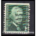 Used 1278 1c Thomas Jefferson Fine BPS KA6195