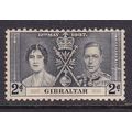 GIBRALTAR 1937 CORONATION 2d MINT SG119