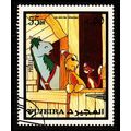 Fujeira 1972 Disney 101 Dalmatians 55Dh Used Stamp