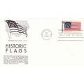 United States 1968 Bennington Flag FDC Pittsbur...