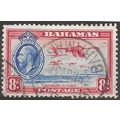 Bahamas 1935 SG145 8d Ultramarine & Scarlet Goo...