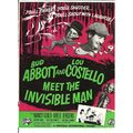 ABBOTT & COSTELLO MEET THE INVISIBLE MAN 1951 "...