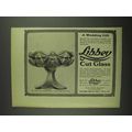 1902 Libbey Cut Glass Ad - No. 593 Comport in C...