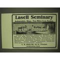 1912 Lasell Seminary Ad - Ten Miles From Boston