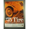 1967 Uniroyal Master Tire Ad - The $75 Tire
