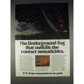 1982 Shell D-D Ad - Underground Fog That Outkills