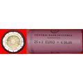 ROLL: CYPRUS ★ 2 EURO 2017 PAPHOS! UNC 25 COINS...