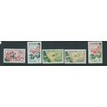 gabon stamps sg175 sg 175 to 178 mnh sh 179 vfu
