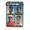 TOPPS PROSPECTS CHIPPER JONES, WIL CORDERO, ARI...