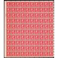 634, Mint NH 2¢ Electric Eye Sheet of 100 Stamp...