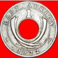 GREAT BRITAIN (1922-1935): EAST AFRICA ★ 1 CENT...