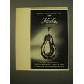 1961 Kosta Crystal Advertisement - A great name
