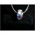 Glass Bead Necklace - Purple