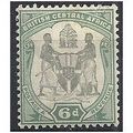 BCA (Nyasaland) 1897 SG46 6d Black & Green Moun...