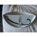 EMESS Wall Light Uplighter White 60w BC