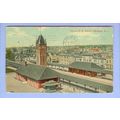 New Jersey Elizabeth Central RR Station Overhea...