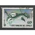 FRENCH SOMALI COAST 1958 ANIMALS FISHES BIRDS 6...