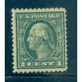Used 405 1c George Washington Fine A08618