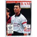 1993 programme Derby County v. Stockport County...