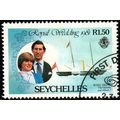 Seychelles 1981 Royal Wedding R1.50 Used Stamp