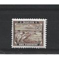 Malta.SG217 1/4d Grand Harbour,Valletta.Mounted...