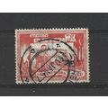Burma.SG143 20p Girl Weaving (Red).Fine Used.Ju...