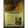 1980 Ardell Enrich Hair Care System Ad - Hidden...