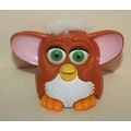1999 McDonalds Furby Rust Brown & White Rolling...