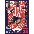Match Attax 2016/2017 258 Lamine Kone Sunderland
