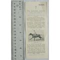 Vintage bookmark - The Lonsdale Library - Horse...