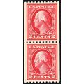 442, Mint NH 2¢ GEM - Coil Pair PSAG Graded 95 ...