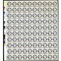 1768, MNH 15¢ Perf Shift Error Full Sheet of 10...