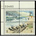 1451a, MNH HUGE Color Shift Error Plate Block N...