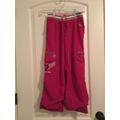 Skechers Girls Pink Athletic Cargo Track Pants ...
