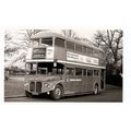 Black & White Photograph of London Country Bus ...