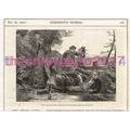 Horse Falls and Rolls Over His Rider, Book Illu...