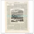 SURREY LANDSCAPE, ENGLAND, MAGAZINE ILLUSTRATIO...