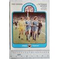 1977 programme Manchester City v. Tottenham Hot...