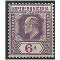 Northern Nigeria 1902 SG15 6d Dull Purple & Vio...