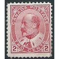 Canada 1903 SG177 2c Pale Rose-Carmine Mounted ...