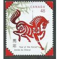 CAN 2002 48c 'CHINESE NEW YEAR' FINE USED (EBID...