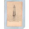 MA Boston Harbor Lighthouse Postcard Minots Lig...