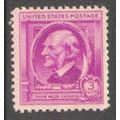 861 3c Ralph Emerson Fine MNH Q7353