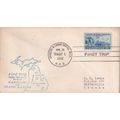 United States 1952 First Trip Highway Post betw...